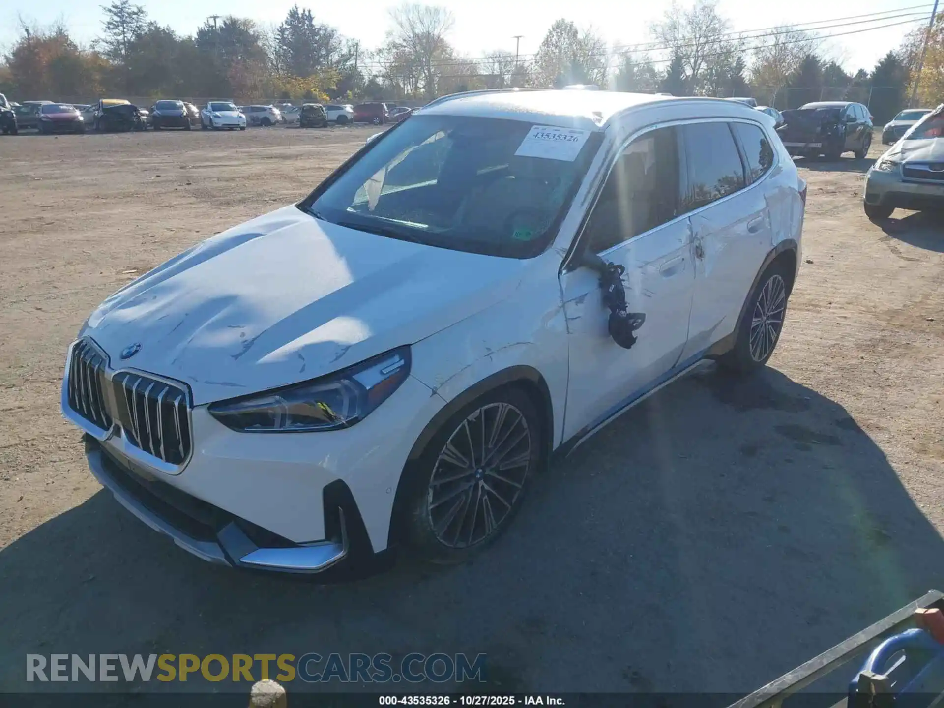 2 Photograph of a damaged car WBX73EF03S5048871 BMW X1 2025