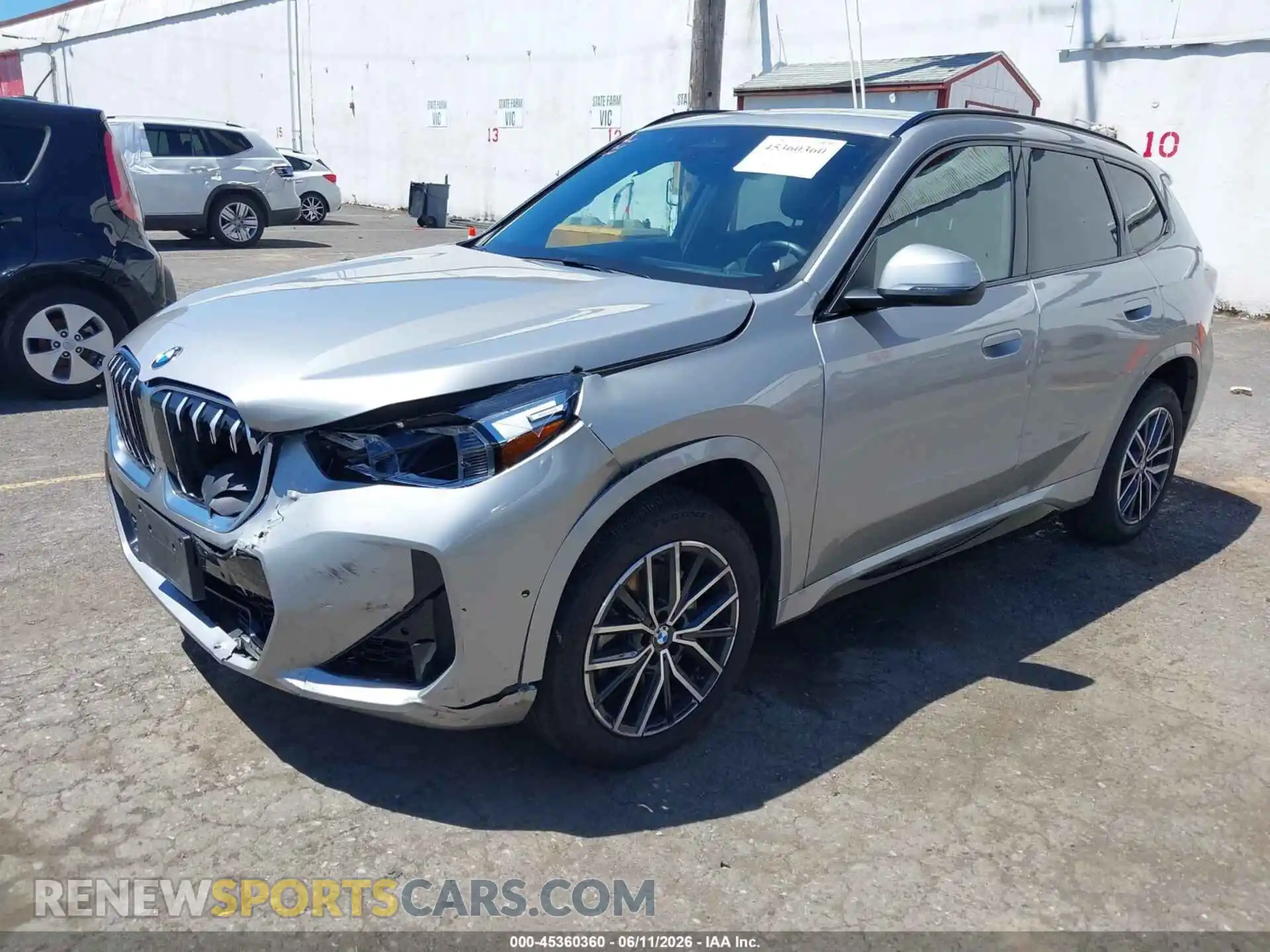 2 Photograph of a damaged car WBX73EF04S5307643 BMW X1 2025