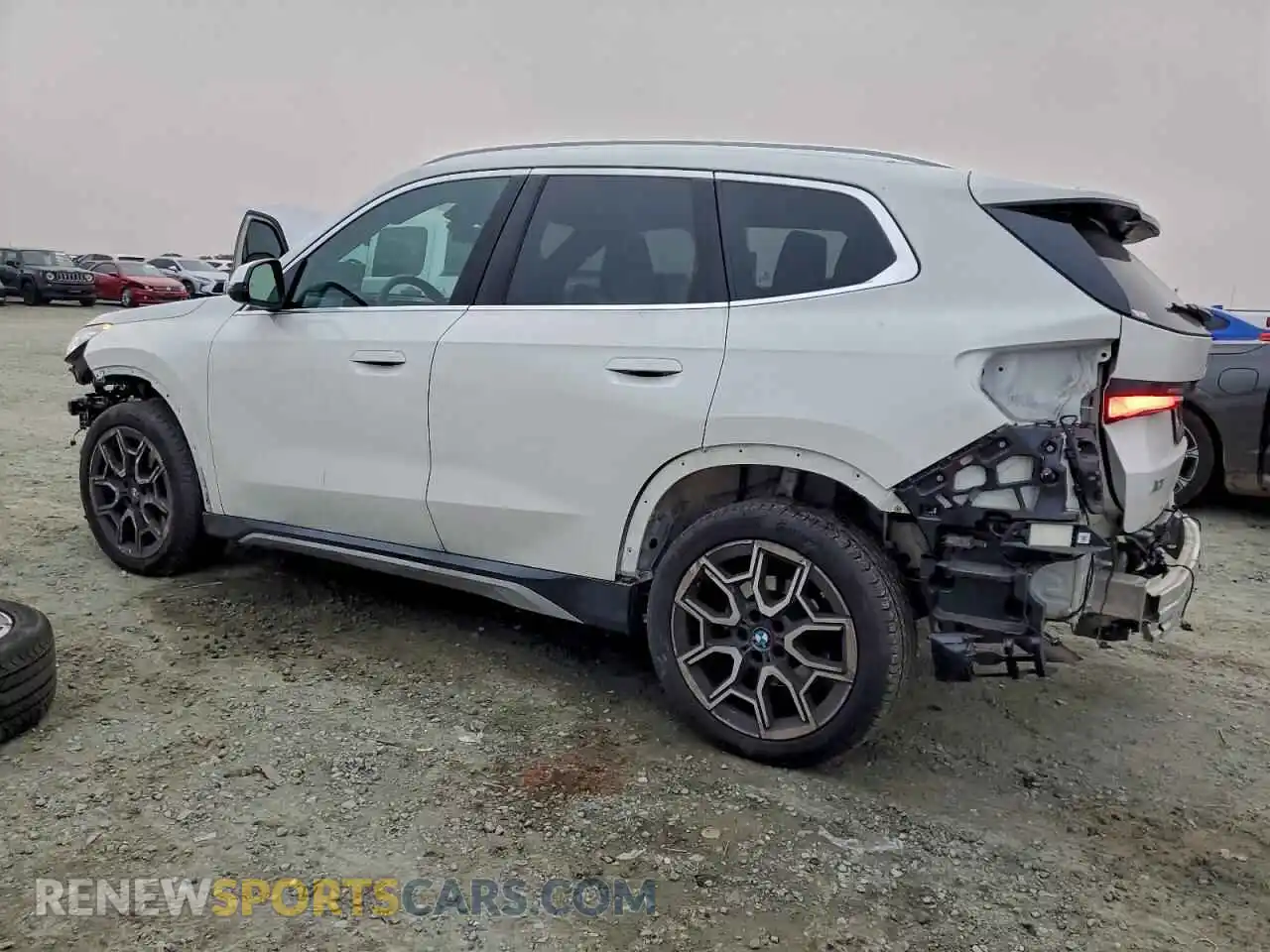 2 Photograph of a damaged car WBX73EF05S5044434 BMW X1 2025