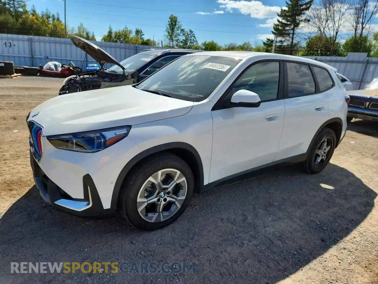 1 Photograph of a damaged car WBX73EF05S5292425 BMW X1 2025