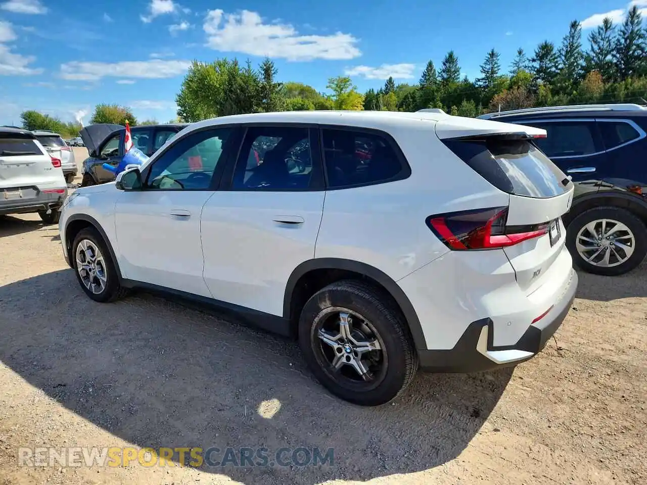 2 Photograph of a damaged car WBX73EF05S5292425 BMW X1 2025