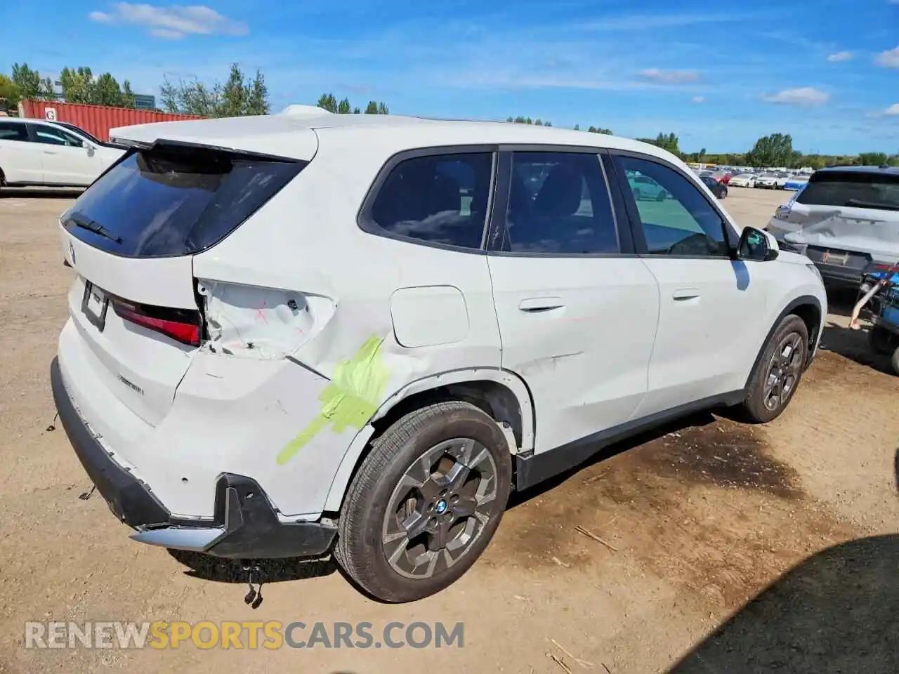 3 Photograph of a damaged car WBX73EF05S5292425 BMW X1 2025