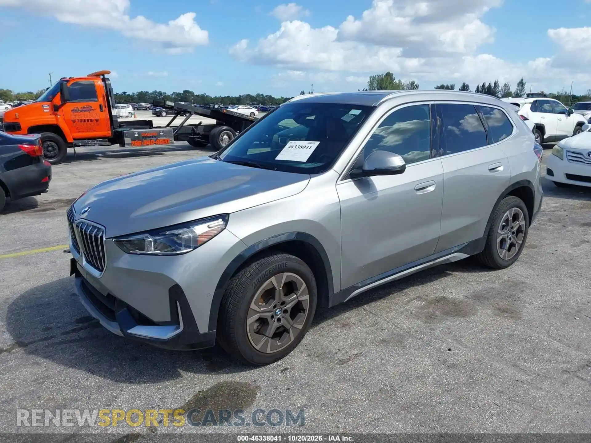 2 Photograph of a damaged car WBX73EF08T5732364 BMW X1 2026