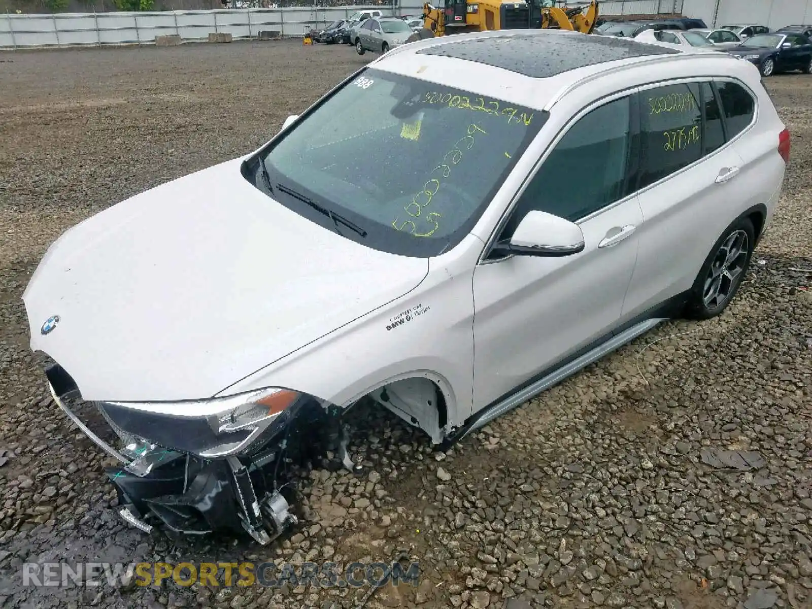 2 Photograph of a damaged car WBXHT3C54K5L38013 BMW X1 XDRIVE2 2019