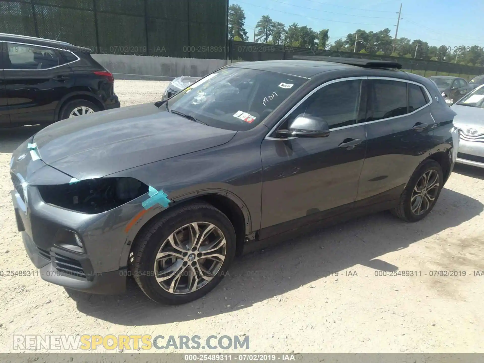 2 Photograph of a damaged car WBXYJ3C52KEP77068 BMW X2 2019
