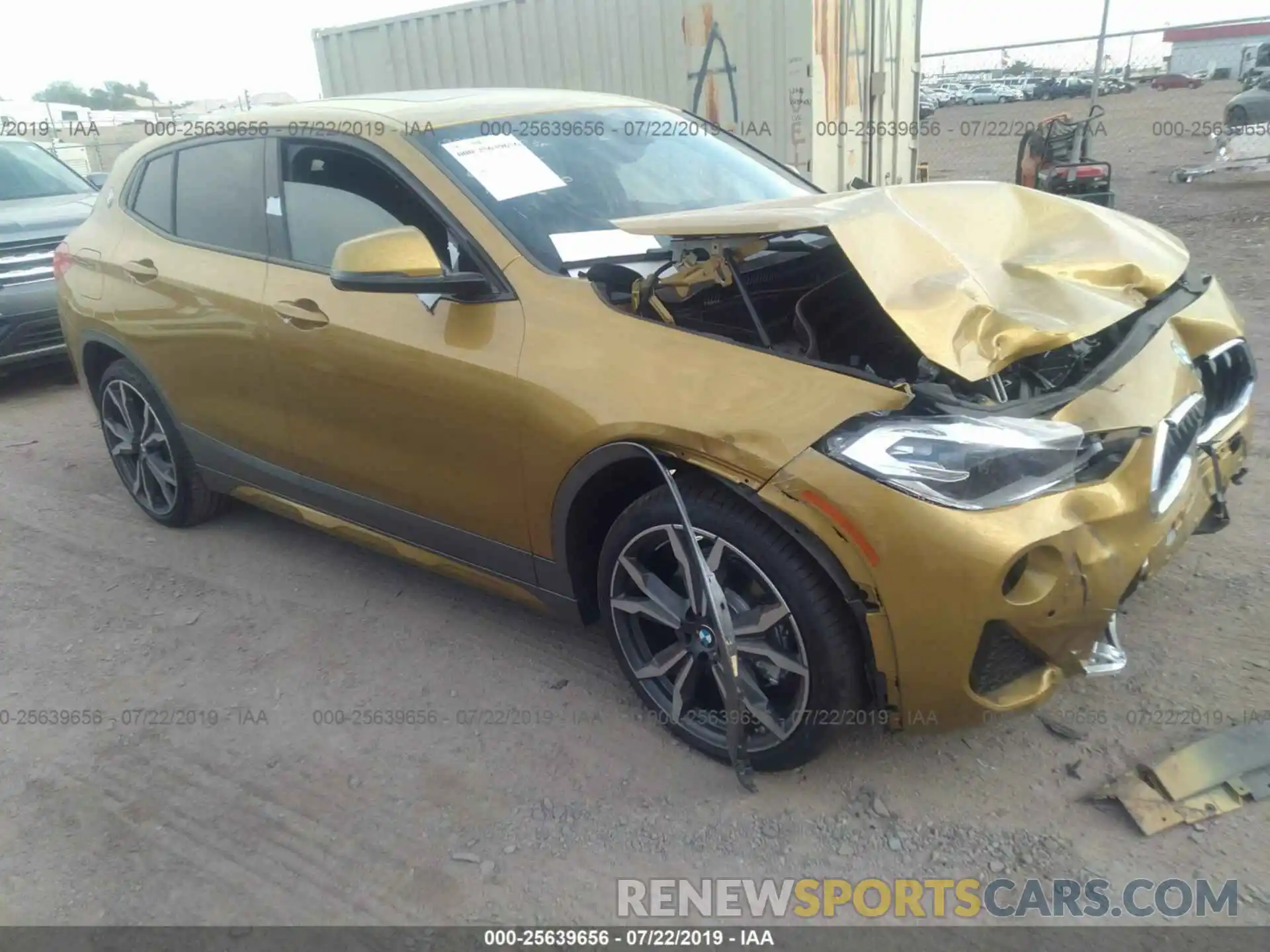 1 Photograph of a damaged car WBXYJ3C55KEP77596 BMW X2 2019