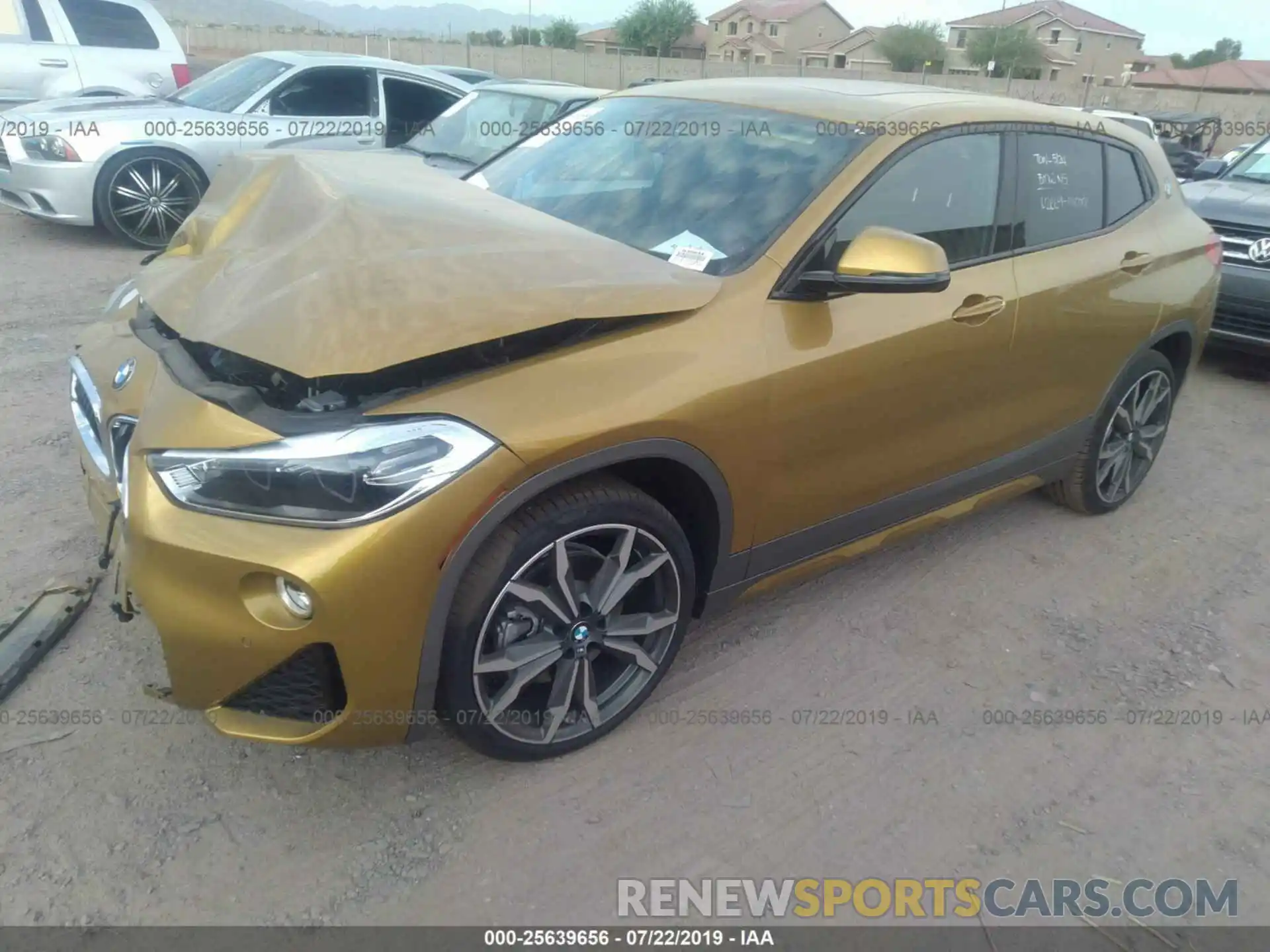 2 Photograph of a damaged car WBXYJ3C55KEP77596 BMW X2 2019