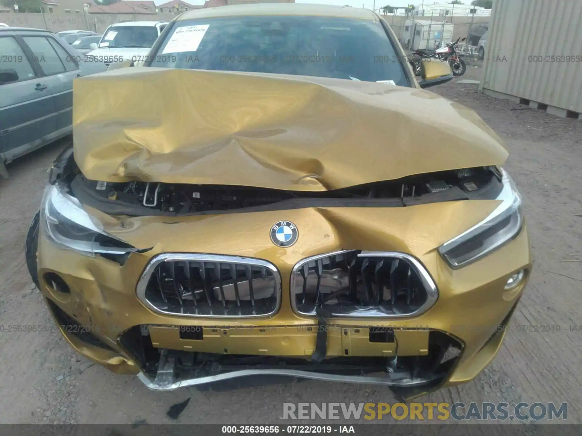 6 Photograph of a damaged car WBXYJ3C55KEP77596 BMW X2 2019