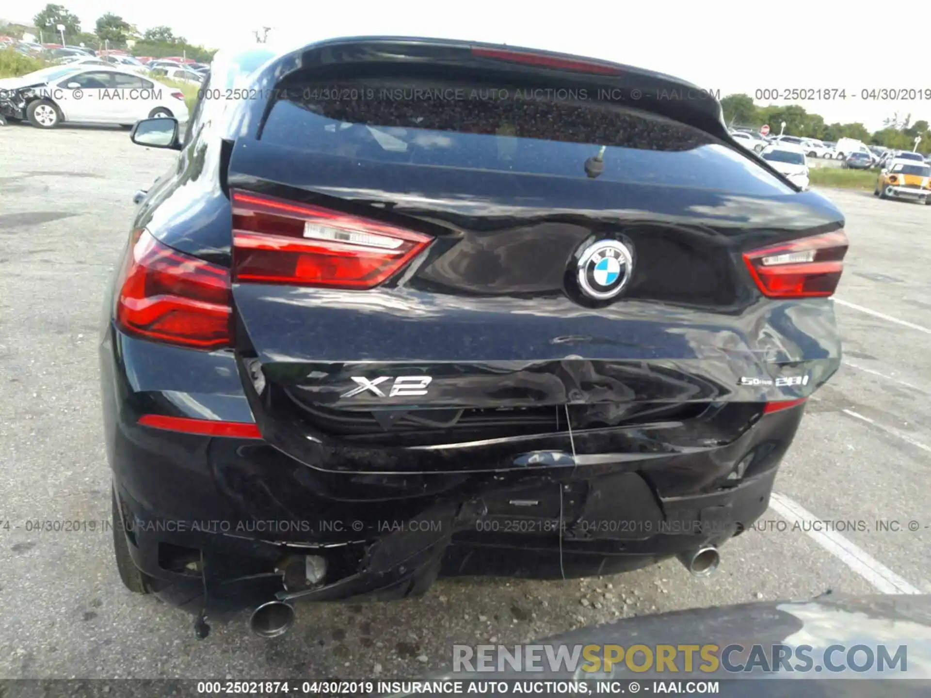 6 Photograph of a damaged car WBXYJ3C59KEP77097 BMW X2 2019