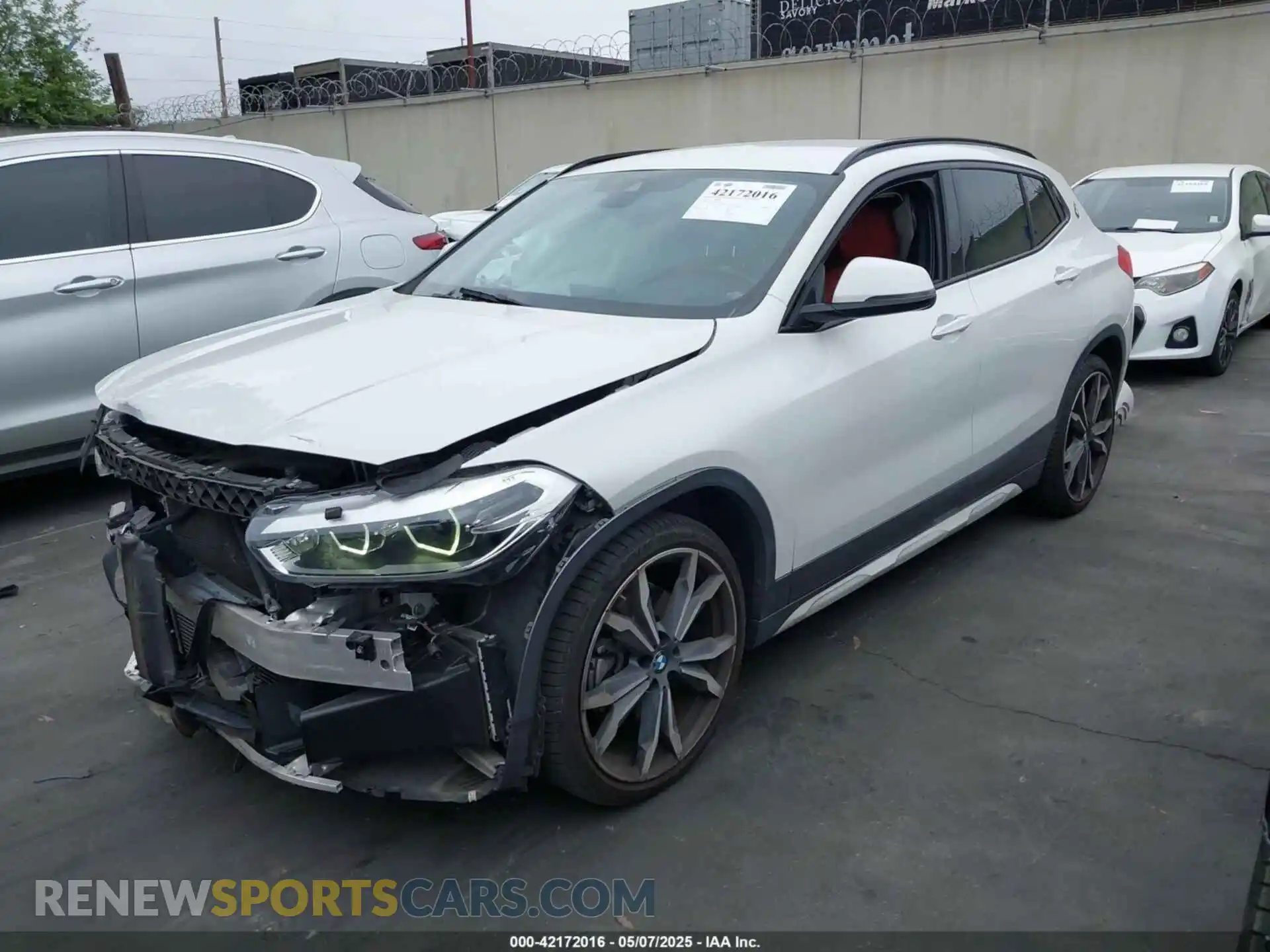 2 Photograph of a damaged car WBXYJ5C50K5N07025 BMW X2 2019
