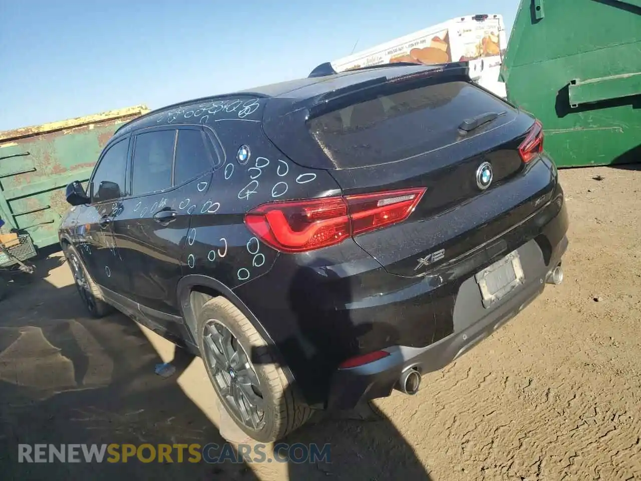 2 fotografías del automóvil dañado WBXYJ5C50K5N26190 BMW X2 2019