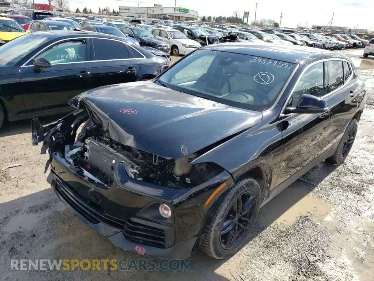 2 Photograph of a damaged car WBXYJ5C56K5N41003 BMW X2 2019