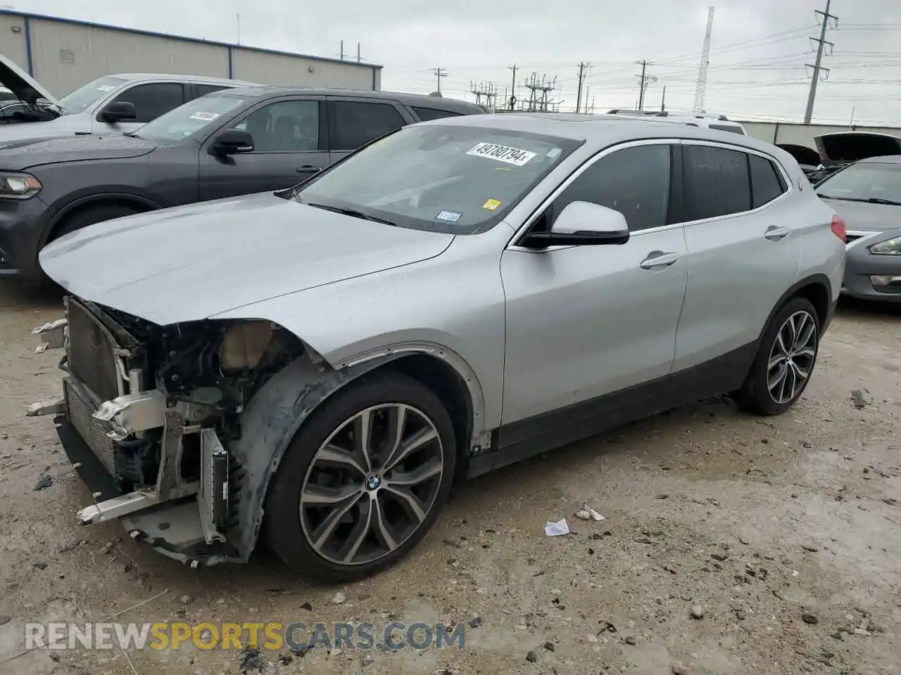 1 Photograph of a damaged car WBXYJ5C57K5N35114 BMW X2 2019