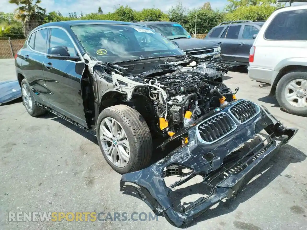 1 Photograph of a damaged car WBXYH9C00L5P80409 BMW X2 2020