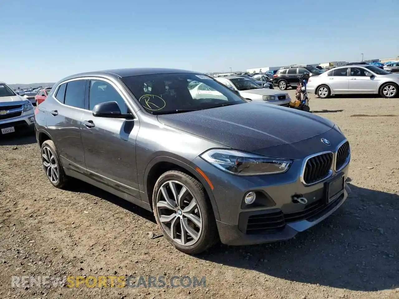 1 Photograph of a damaged car WBXYH9C00L5R16747 BMW X2 2020