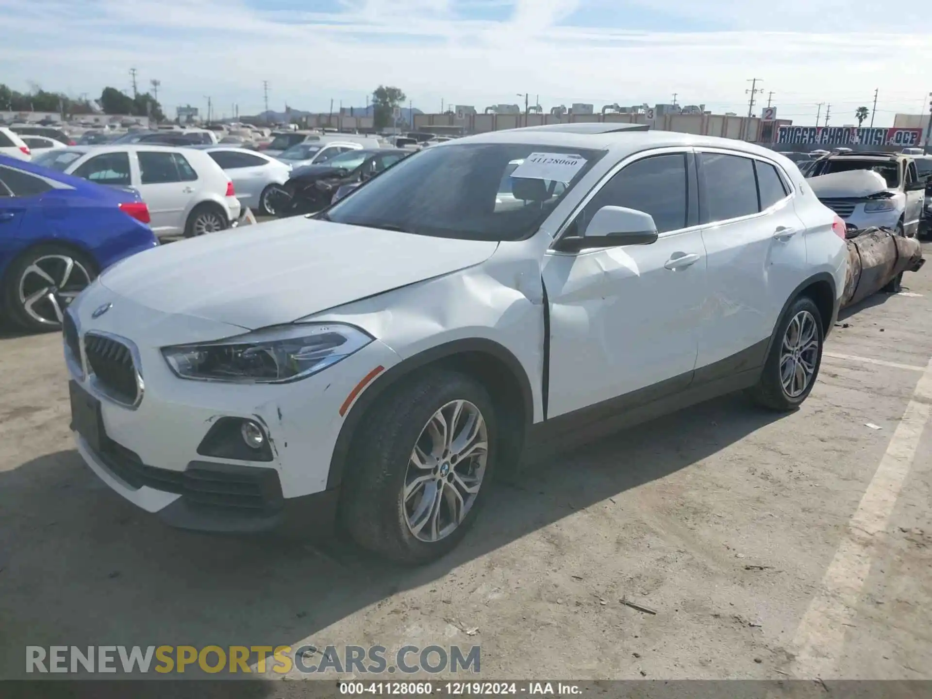 2 fotografías del automóvil dañado WBXYH9C01L5P15004 BMW X2 2020