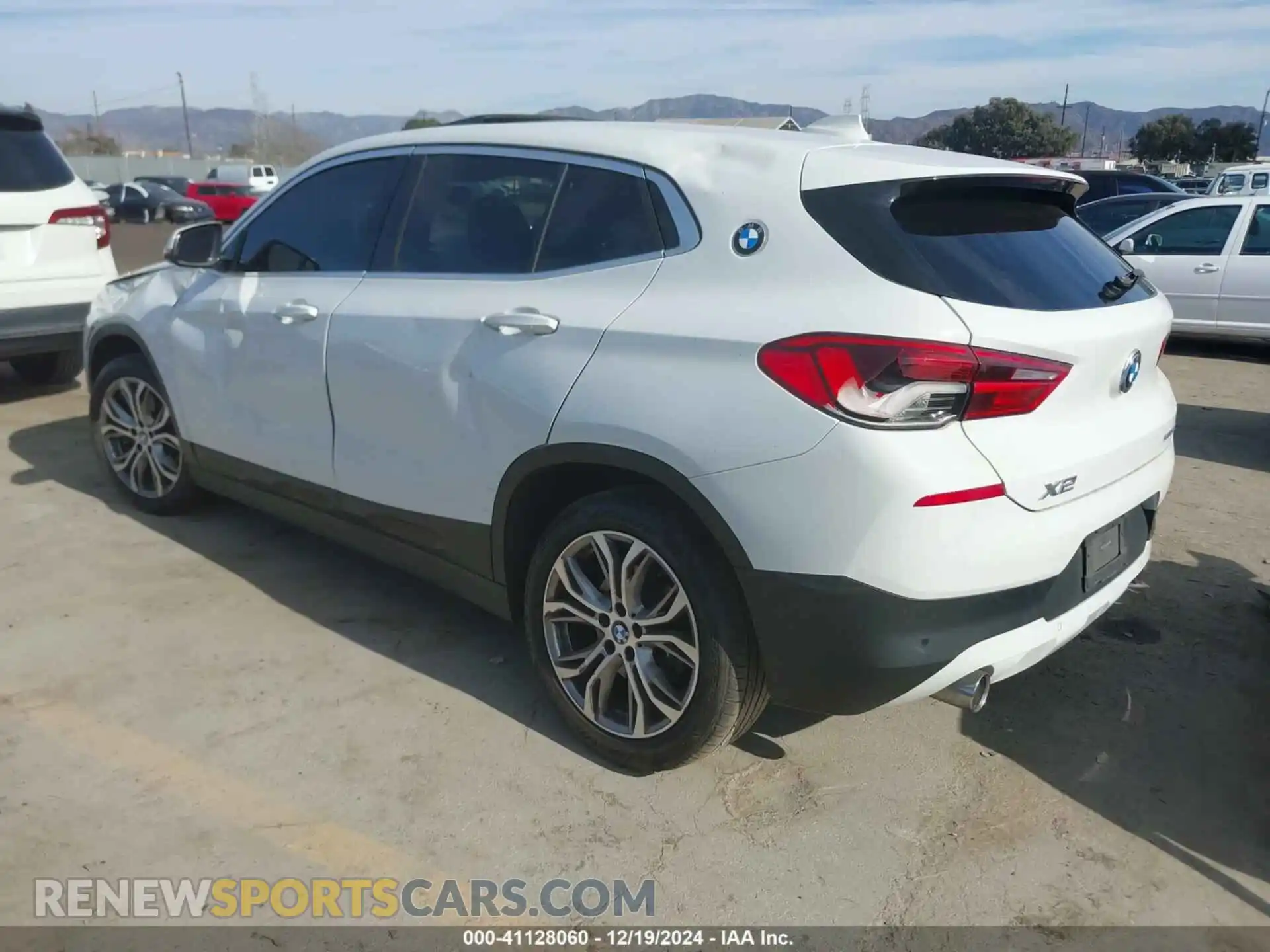 3 fotografías del automóvil dañado WBXYH9C01L5P15004 BMW X2 2020