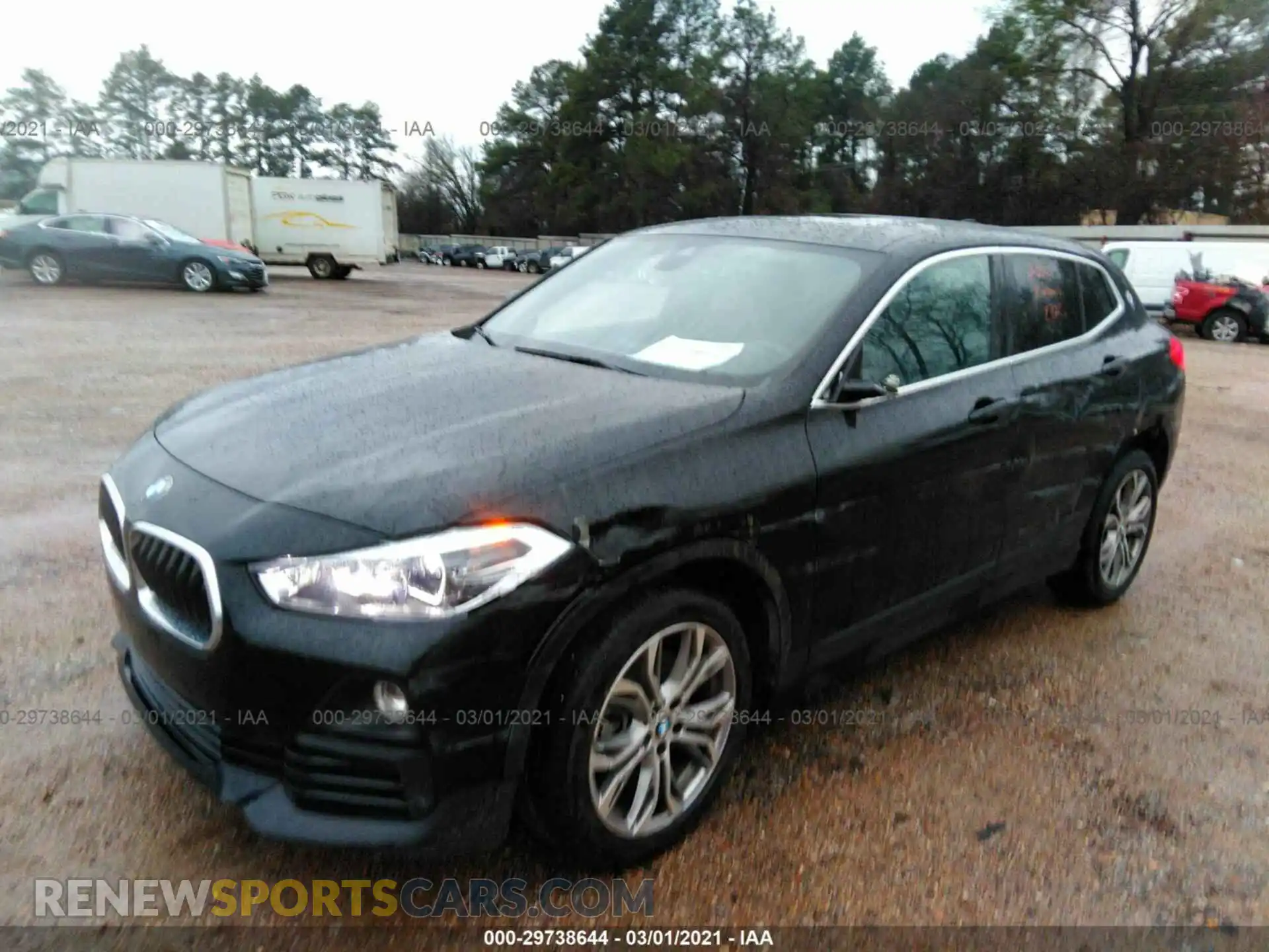 2 Photograph of a damaged car WBXYH9C02L5P35360 BMW X2 2020