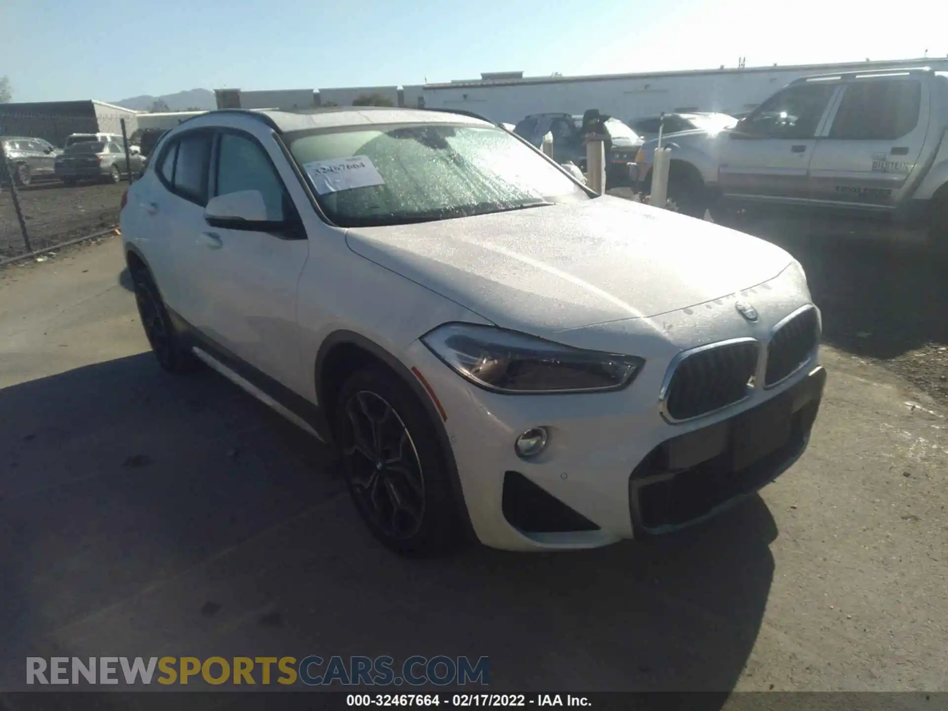 1 Photograph of a damaged car WBXYH9C02L5P73509 BMW X2 2020