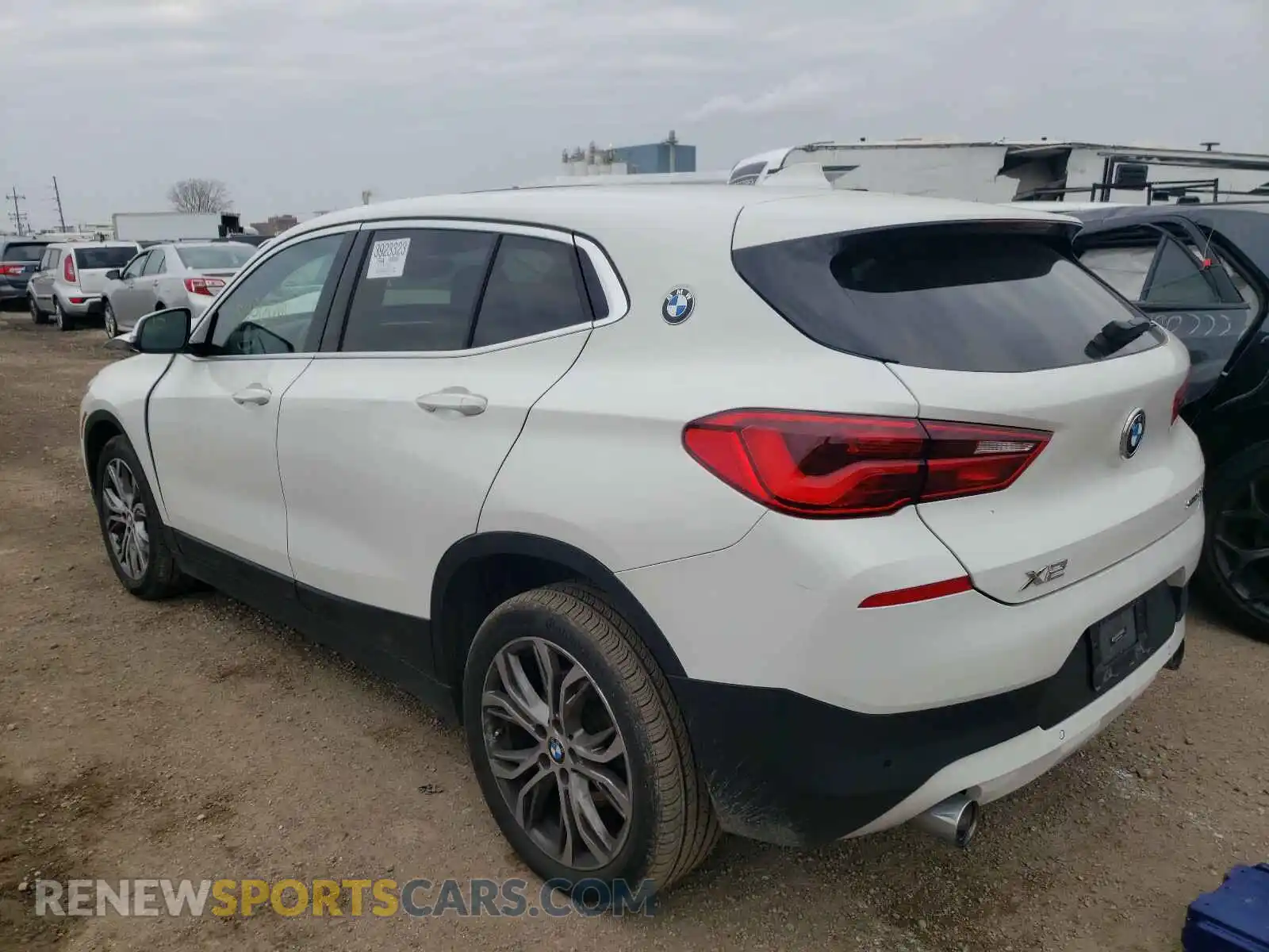 3 Photograph of a damaged car WBXYH9C04L5P15692 BMW X2 2020