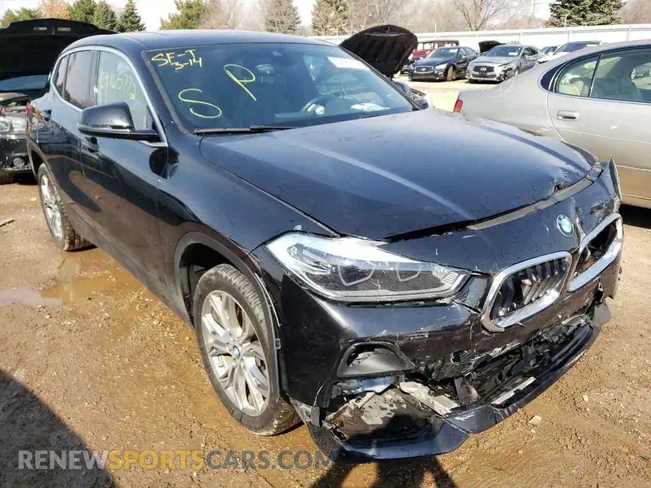 1 fotografías del automóvil dañado WBXYH9C05L5P16558 BMW X2 2020