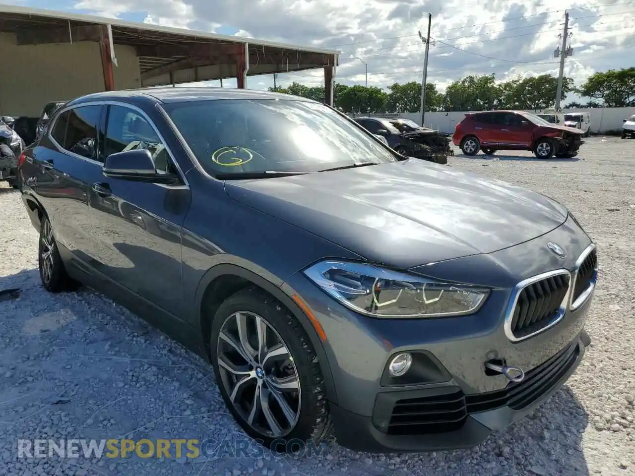 1 Photograph of a damaged car WBXYH9C05L5P36728 BMW X2 2020