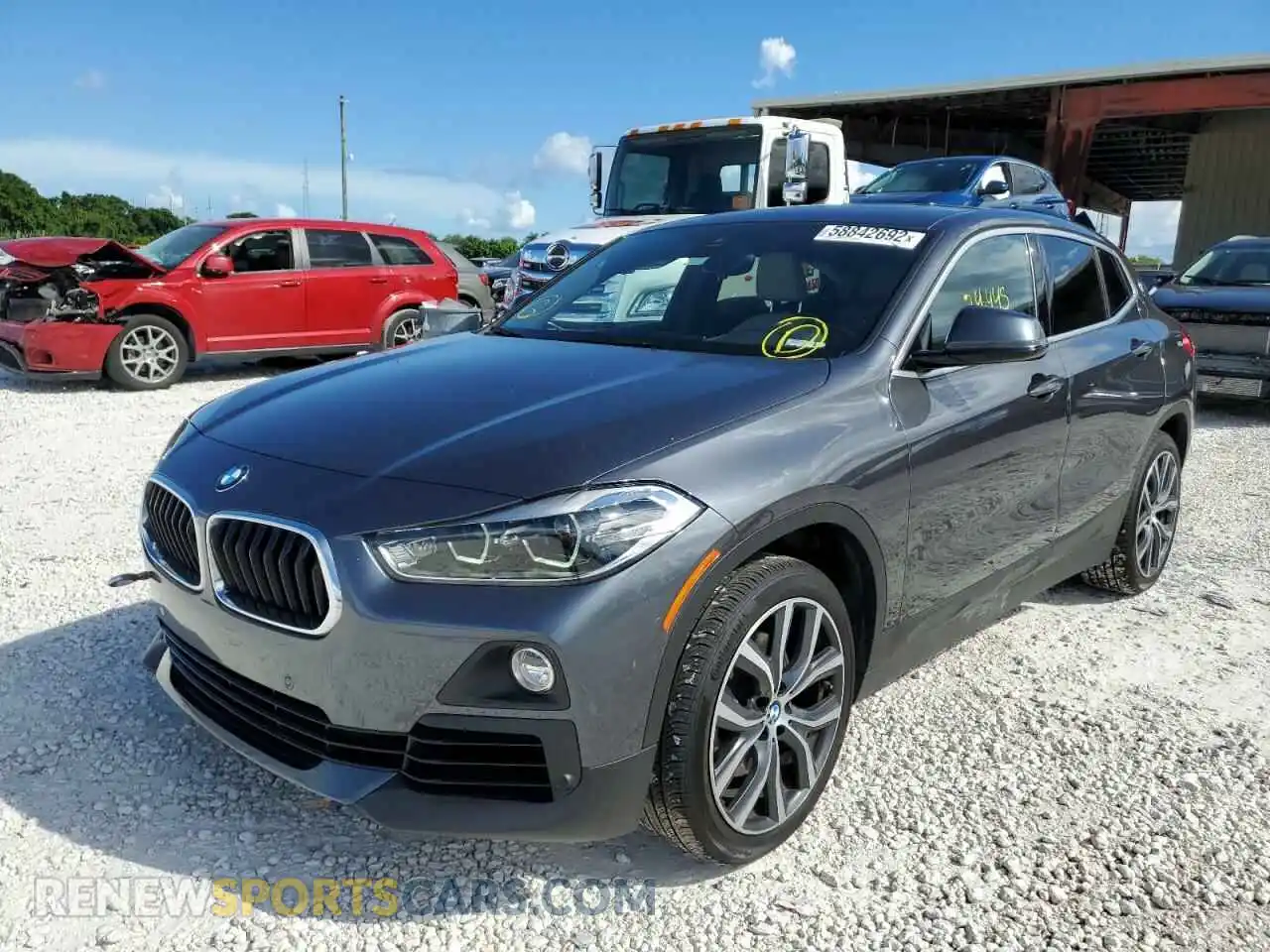 2 Photograph of a damaged car WBXYH9C05L5P36728 BMW X2 2020