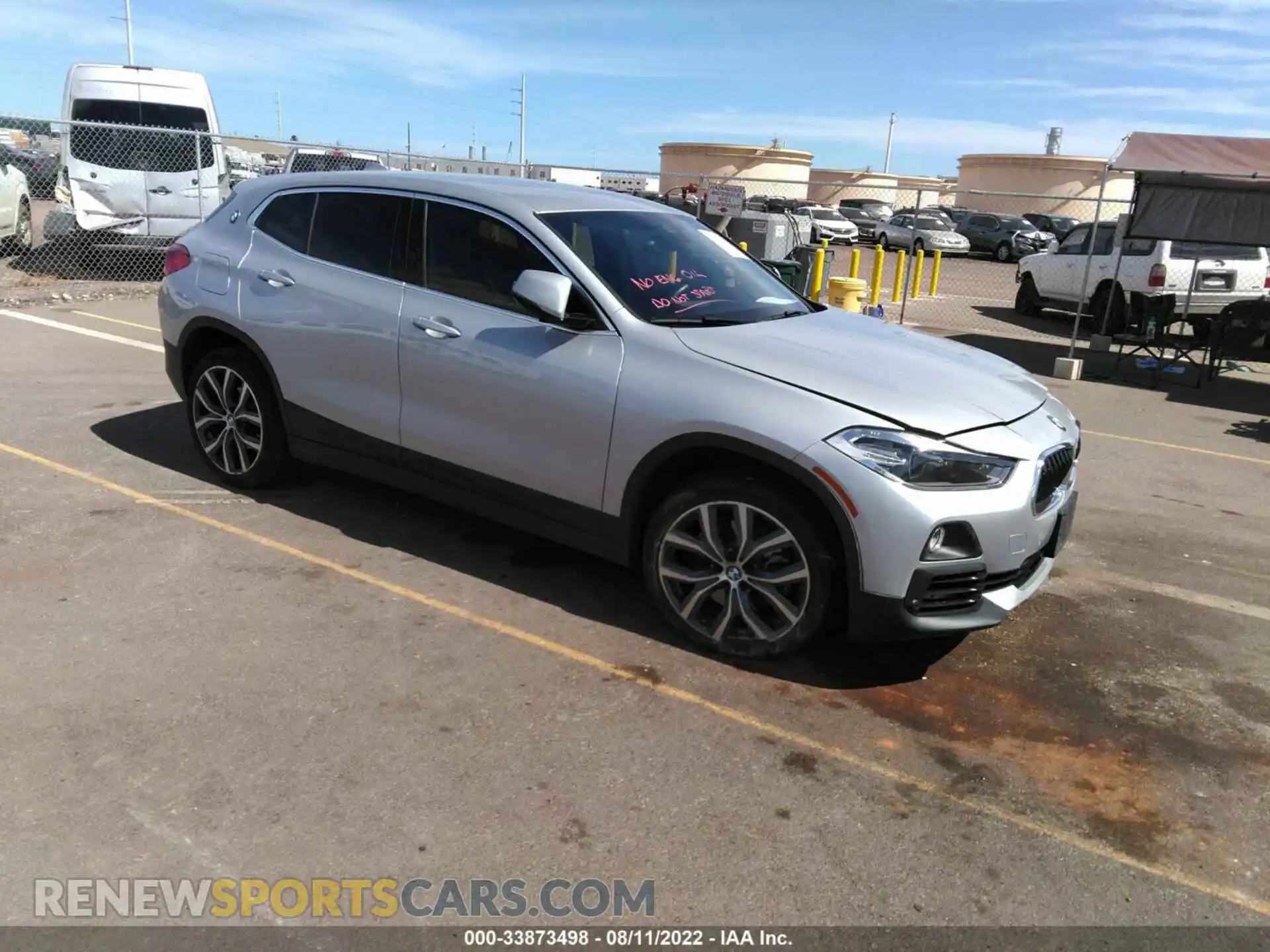 1 Photograph of a damaged car WBXYH9C07L5N96035 BMW X2 2020