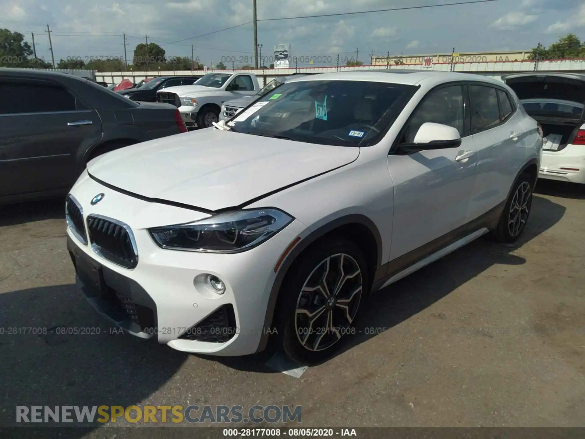 2 Photograph of a damaged car WBXYH9C07L5P28386 BMW X2 2020