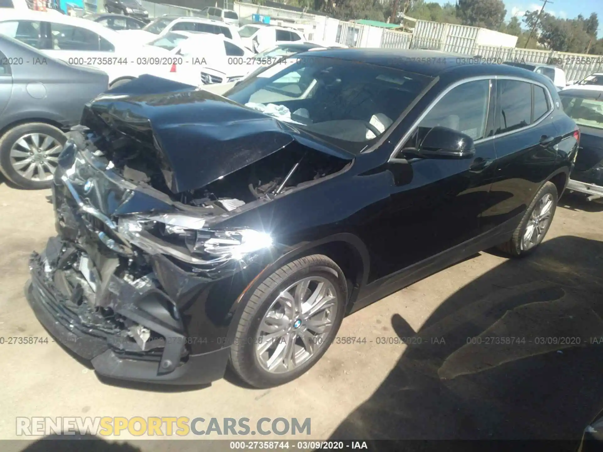 2 Photograph of a damaged car WBXYH9C08L5P41826 BMW X2 2020