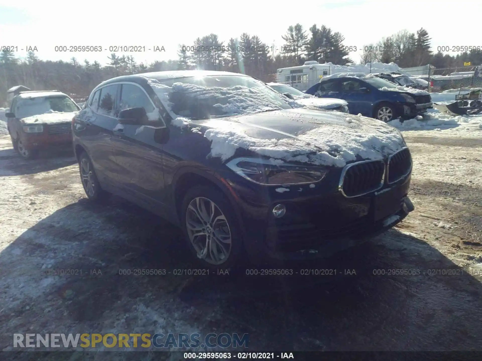 1 Photograph of a damaged car WBXYJ1C00L5P93019 BMW X2 2020