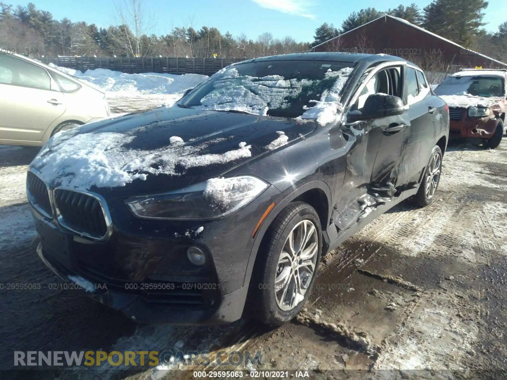 2 Photograph of a damaged car WBXYJ1C00L5P93019 BMW X2 2020