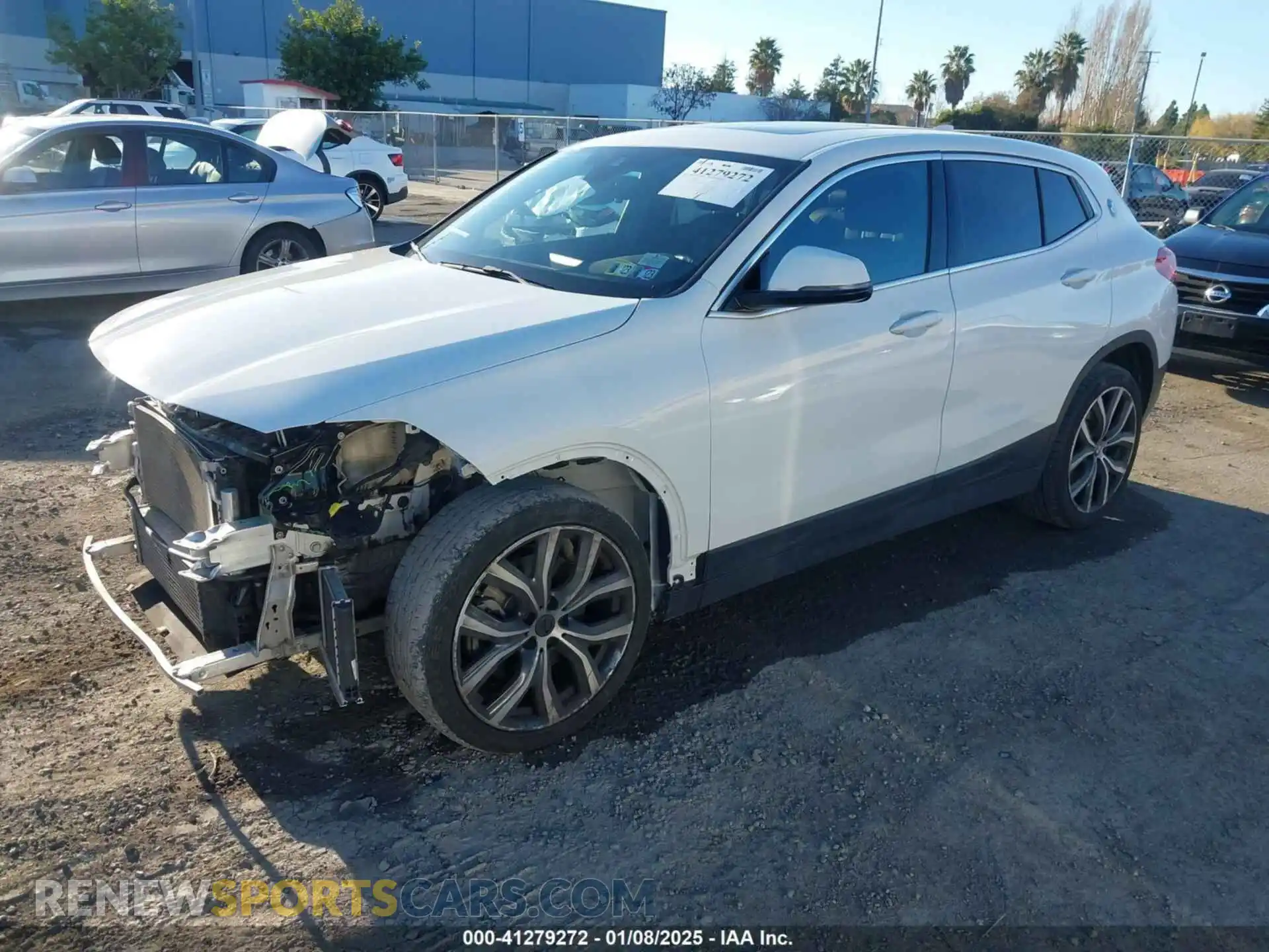 2 Photograph of a damaged car WBXYJ1C01L5P21617 BMW X2 2020