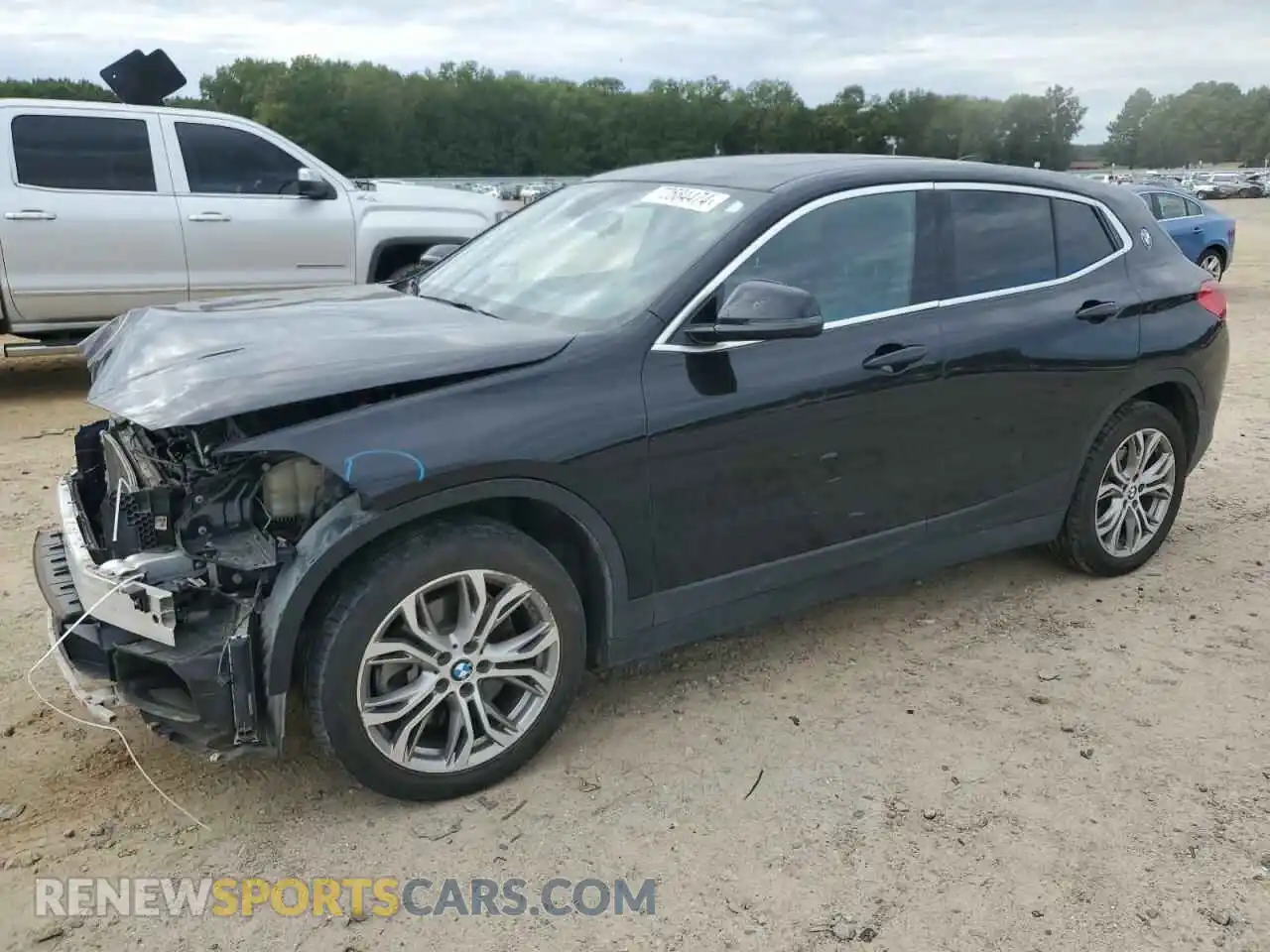 1 Photograph of a damaged car WBXYJ1C02L5P22372 BMW X2 2020