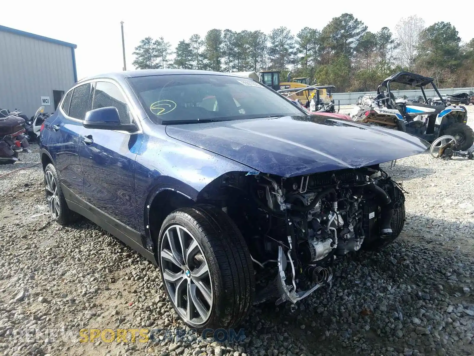 1 Photograph of a damaged car WBXYJ1C03L5P08951 BMW X2 2020