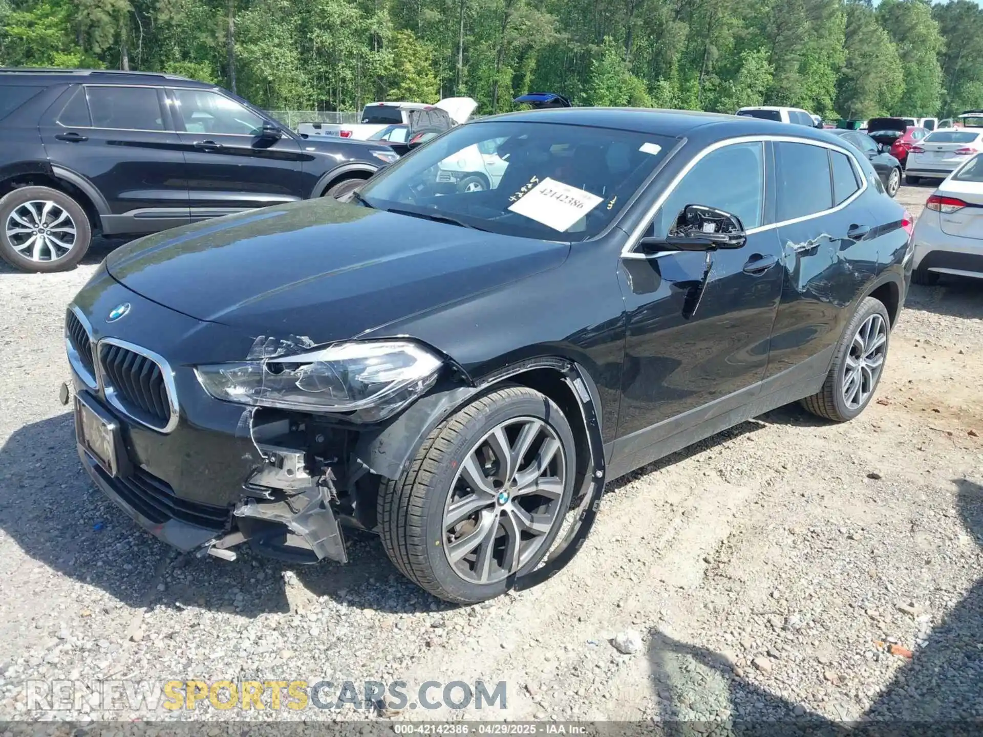2 Photograph of a damaged car WBXYJ1C03L5P60659 BMW X2 2020