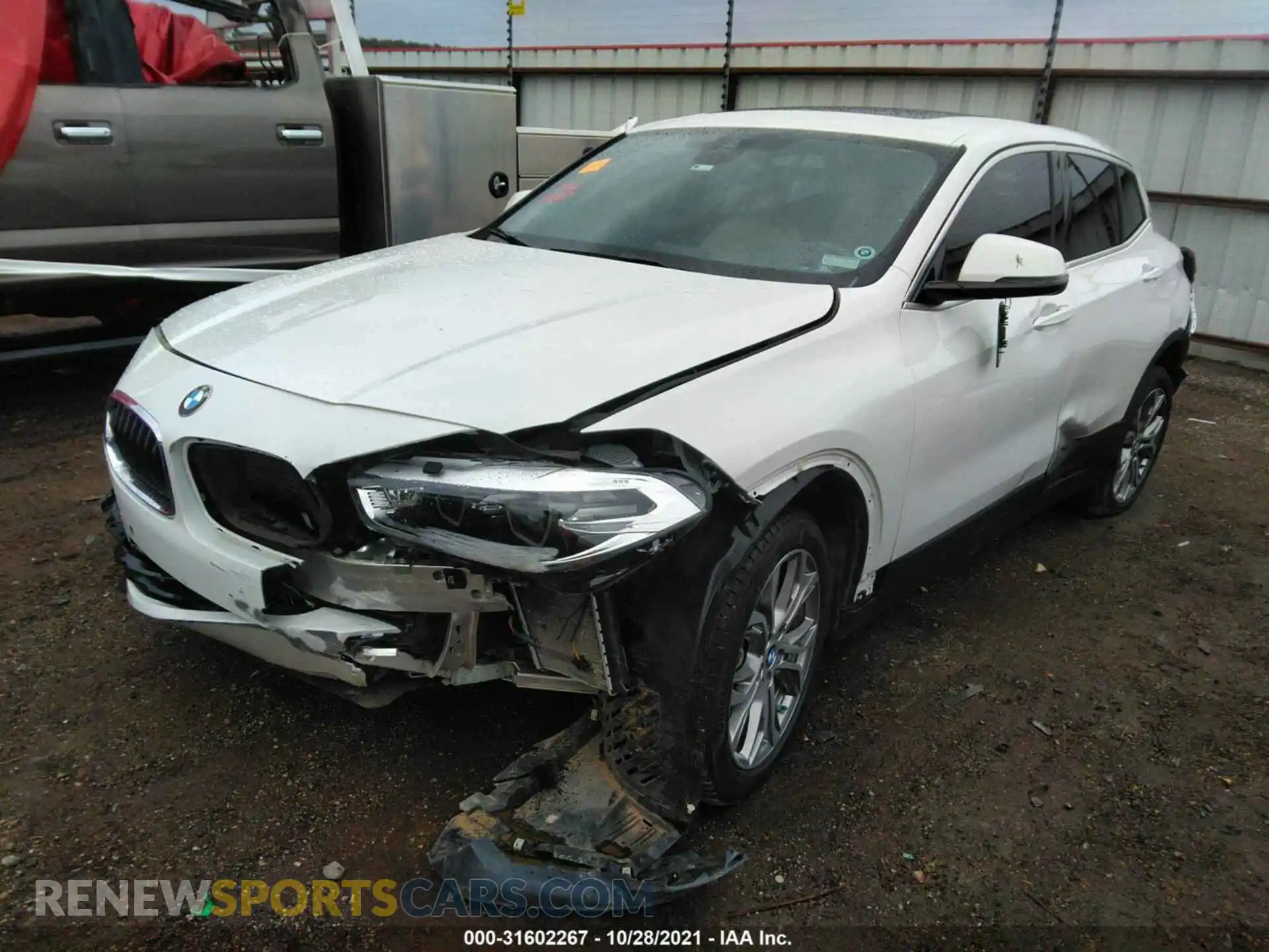 2 Photograph of a damaged car WBXYJ1C04L5P18954 BMW X2 2020
