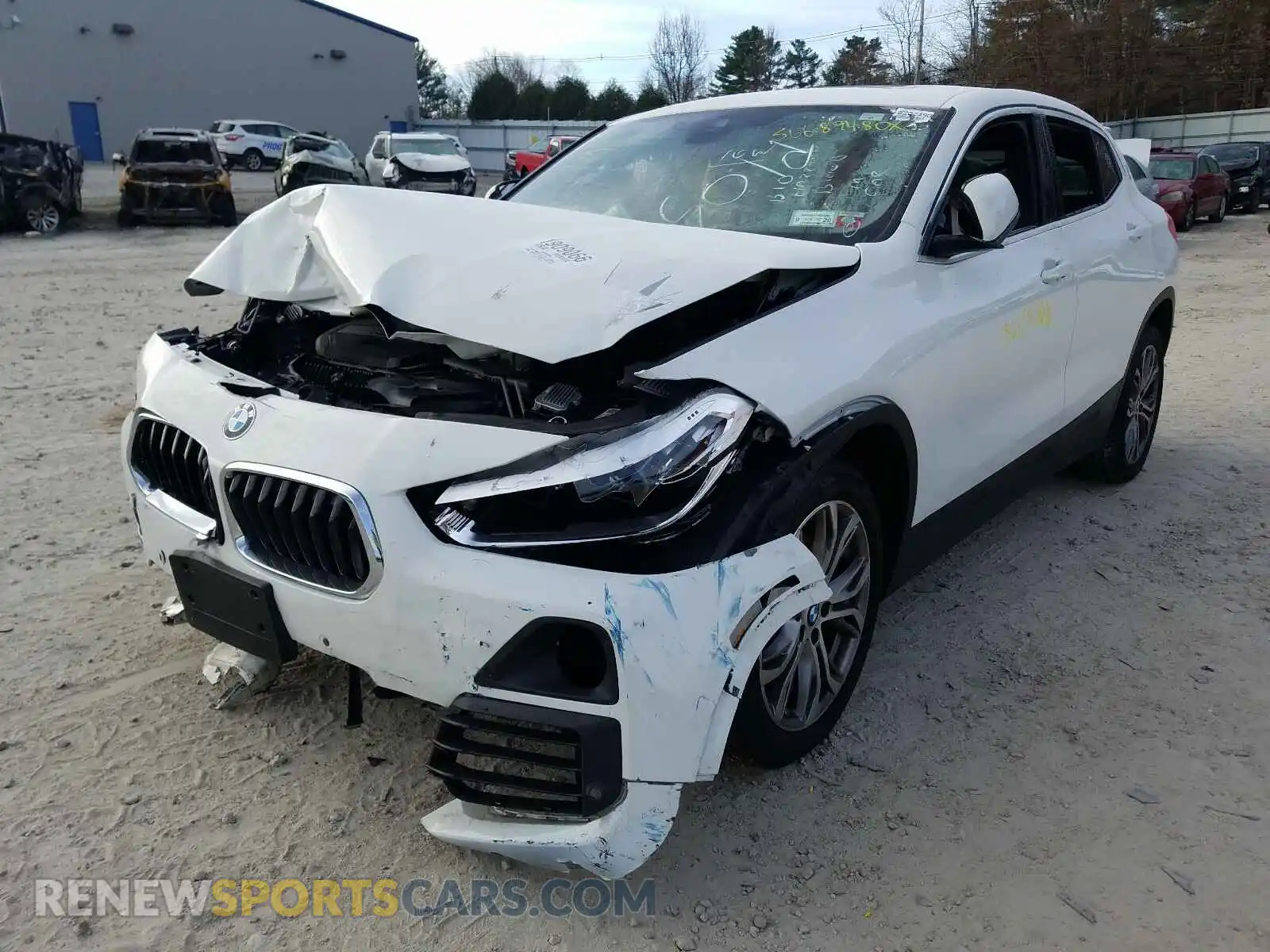 2 Photograph of a damaged car WBXYJ1C04L5P32644 BMW X2 2020