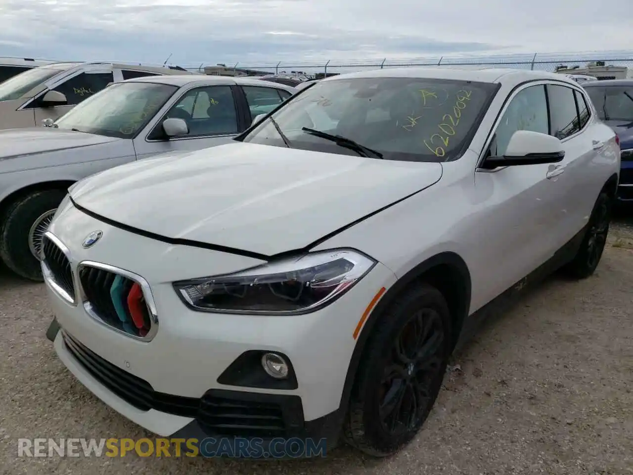 2 Photograph of a damaged car WBXYJ1C05L5P35620 BMW X2 2020