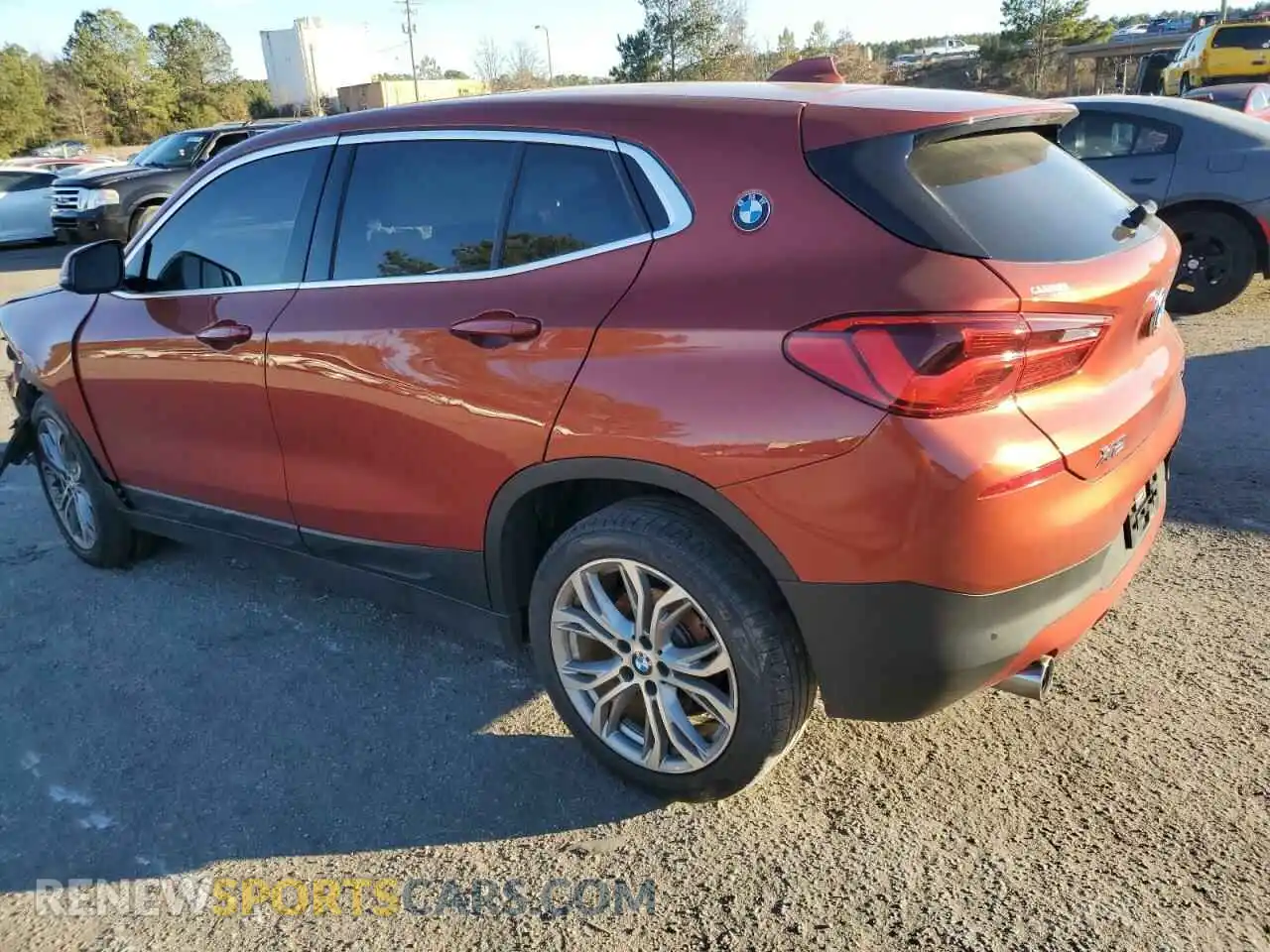 2 Photograph of a damaged car WBXYJ1C05L5P72957 BMW X2 2020