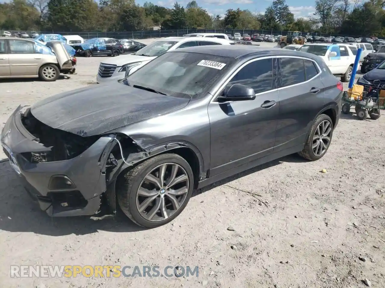 1 Photograph of a damaged car WBXYJ1C06L5N97456 BMW X2 2020