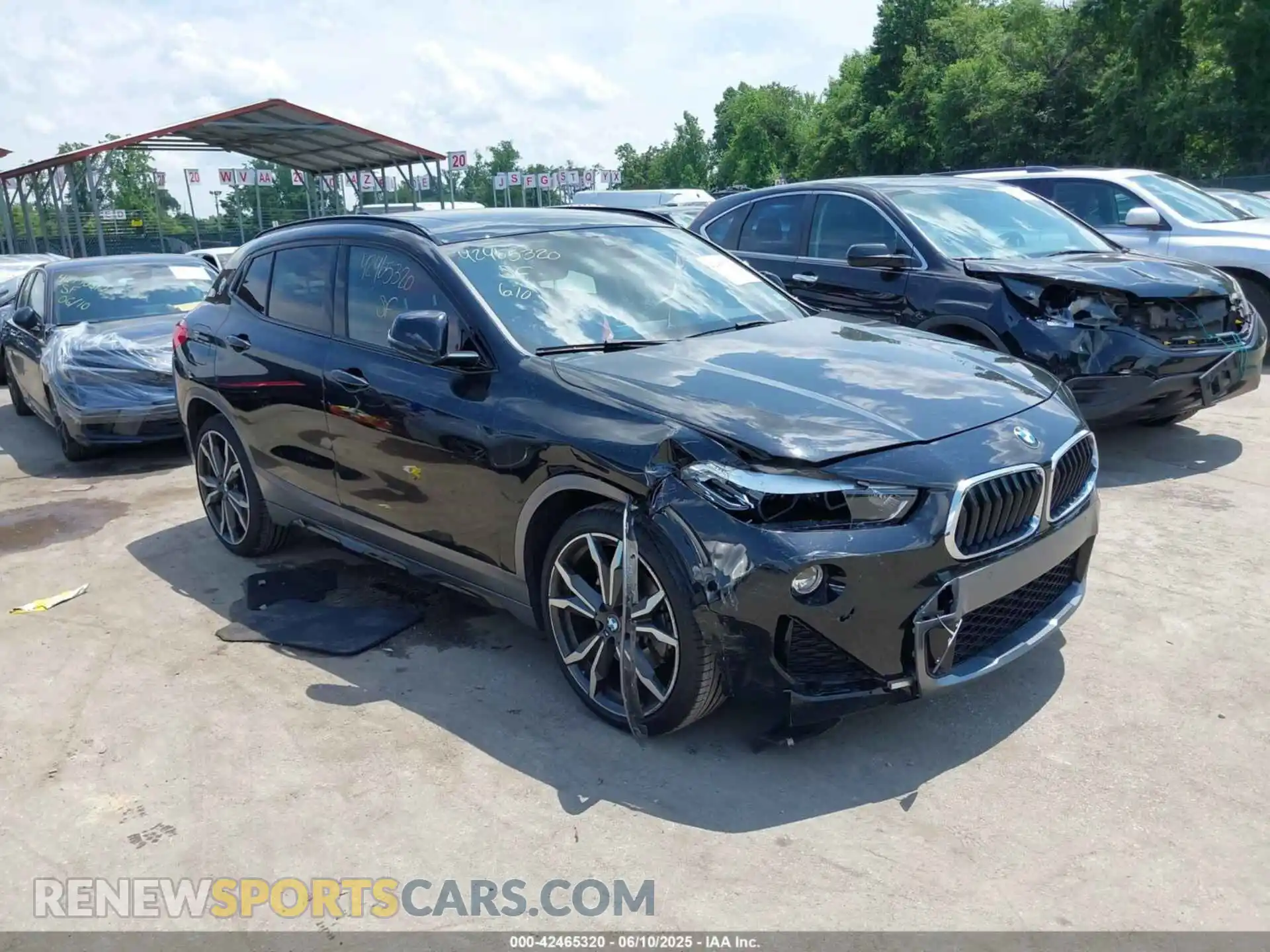 1 Photograph of a damaged car WBXYJ1C06L5P48974 BMW X2 2020