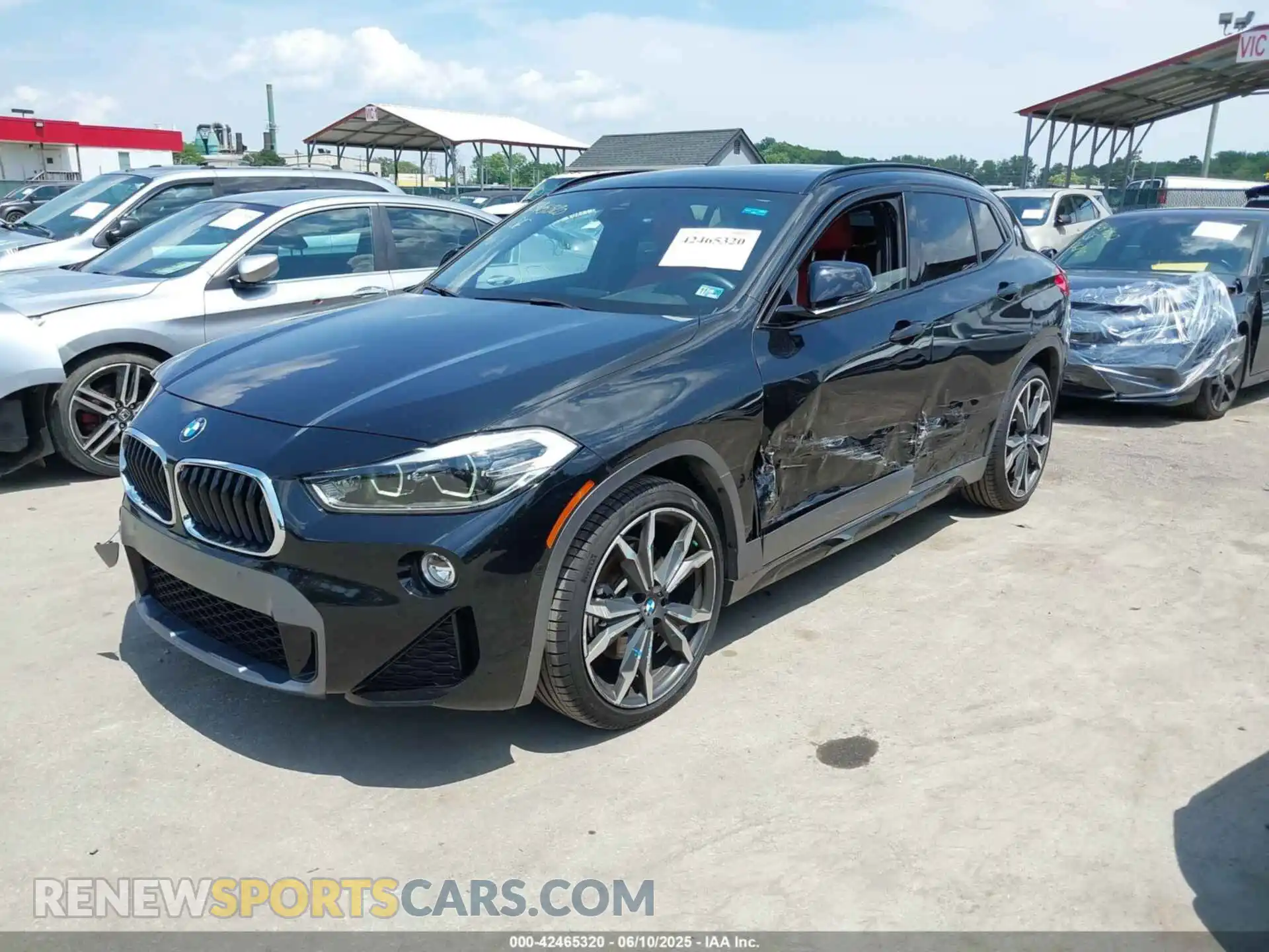 2 Photograph of a damaged car WBXYJ1C06L5P48974 BMW X2 2020