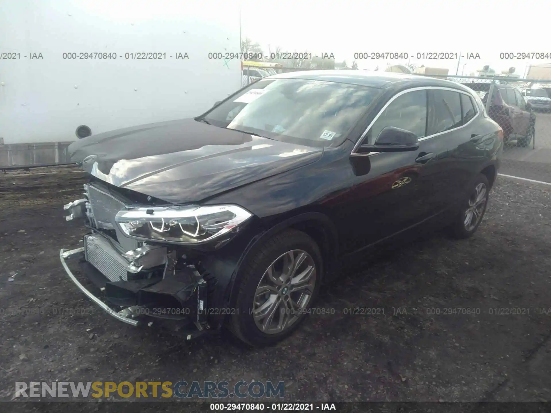 2 Photograph of a damaged car WBXYJ1C06L5R50732 BMW X2 2020