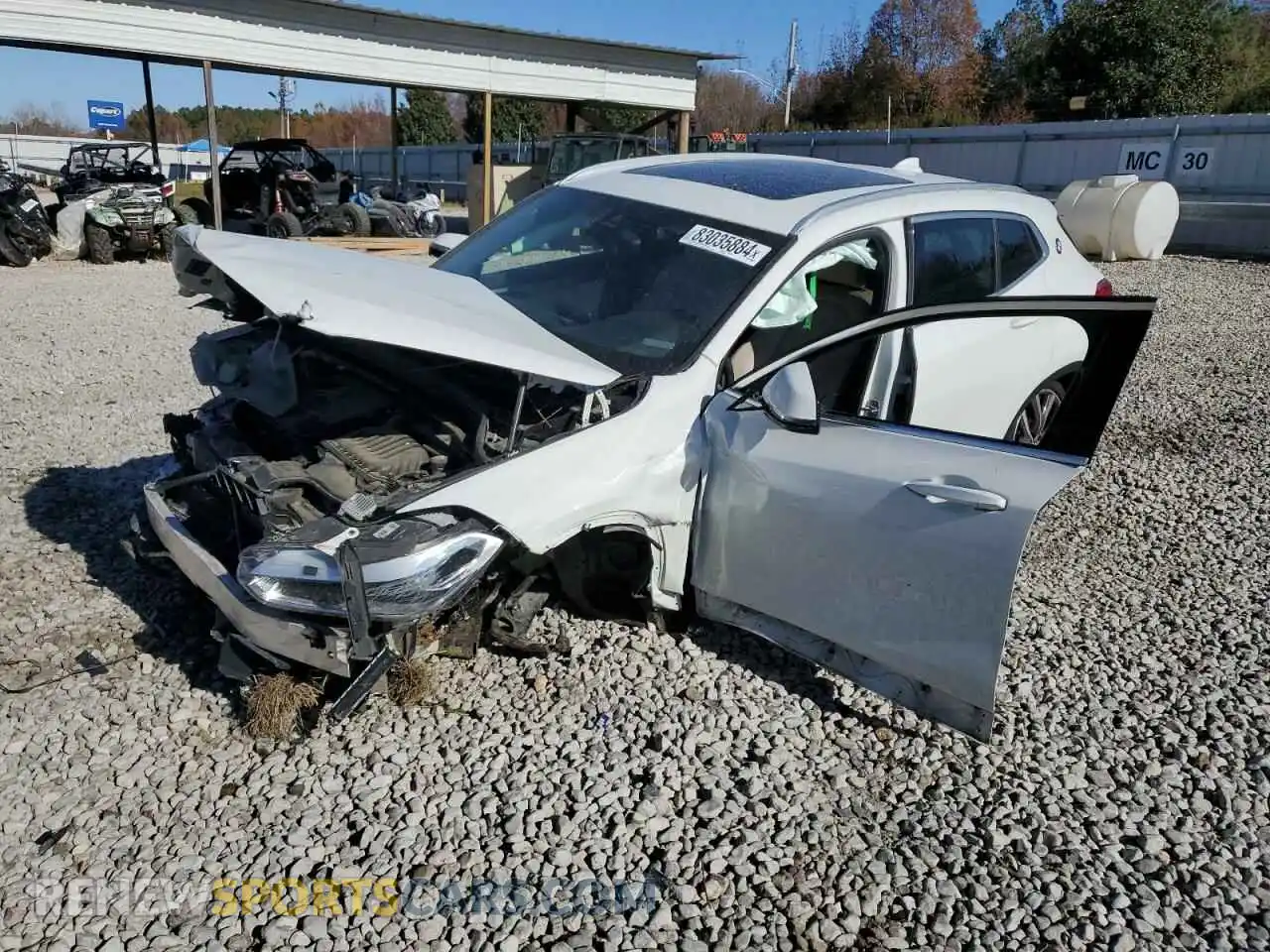 1 Photograph of a damaged car WBXYJ1C07L5P22206 BMW X2 2020