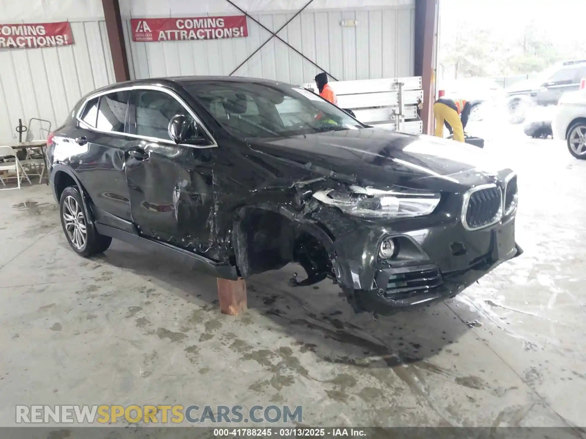 1 Photograph of a damaged car WBXYJ1C08L5P45302 BMW X2 2020