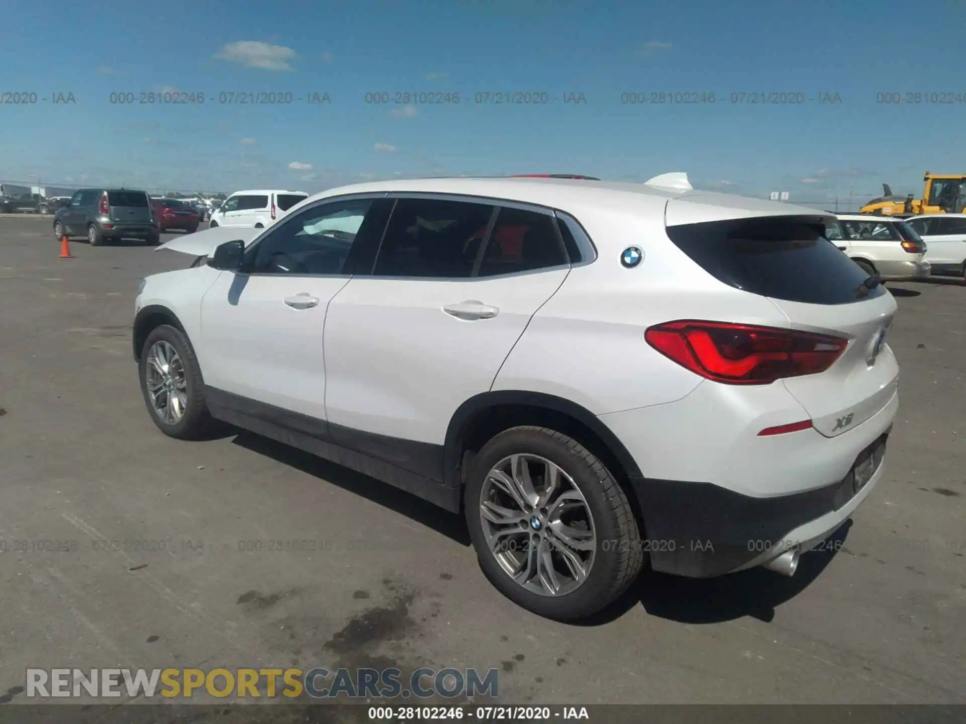 3 Photograph of a damaged car WBXYJ1C09L5P35832 BMW X2 2020