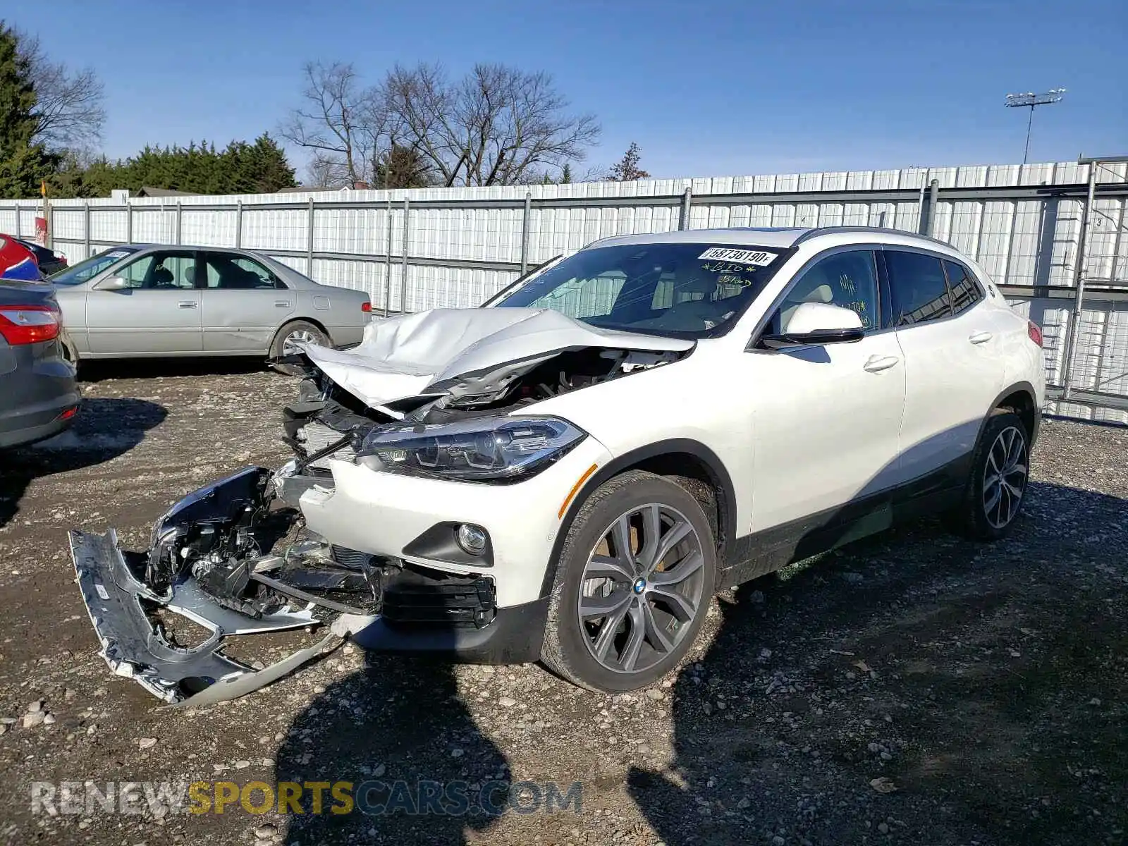 2 Photograph of a damaged car WBXYJ1C09L5P42814 BMW X2 2020