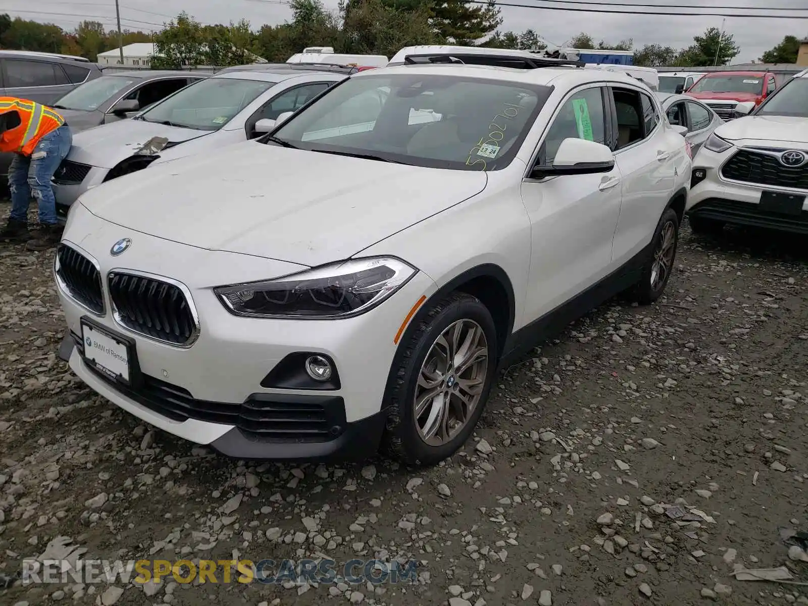 2 fotografías del automóvil dañado WBXYJ1C0XL5P45124 BMW X2 2020