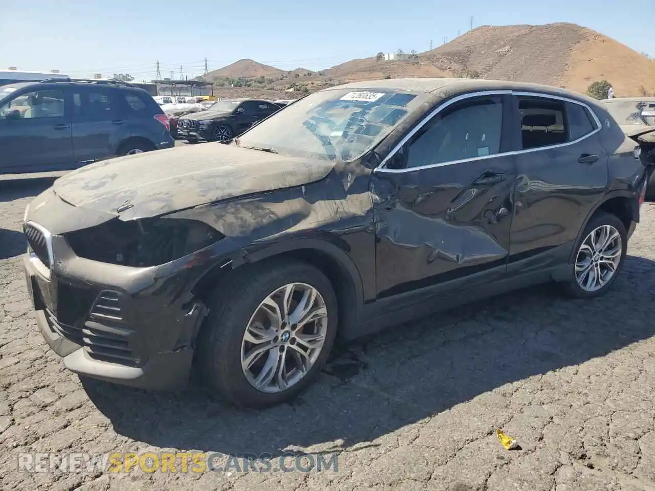 1 Photograph of a damaged car WBXYH9C00M5S44772 BMW X2 2021